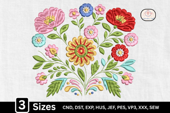 Decorative Folk Floral Bouquet Review for Sellers