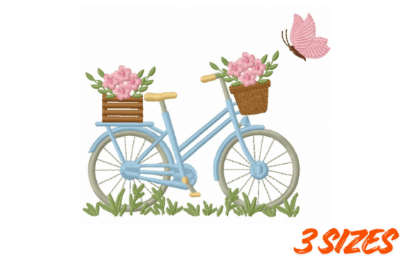 Floral Bicycle Embroidery Design: A Business Review