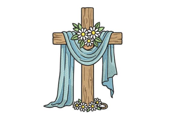 Floral Cross Embroidery Design Review