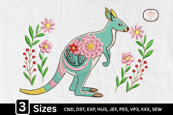 Floral Kangaroo Folk Art: A Designer's Review for Craft Fair Success
