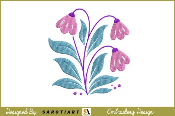 Flowers Boho Embroidery Design Review for Real Projects