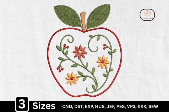 Folk Art Fruit Floral Apple: Seasonal Design Review