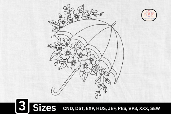 Line Art Spring Flower Umbrella Review