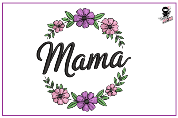 Mama Floral Wreath: A Seasonal Embroidery Review