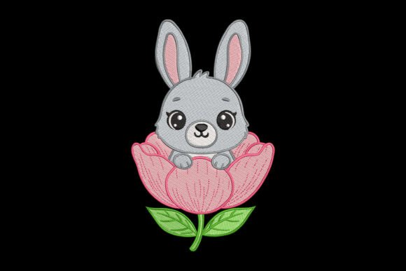 Rabbit in Flowers: A Seasonal Embroidery Review
