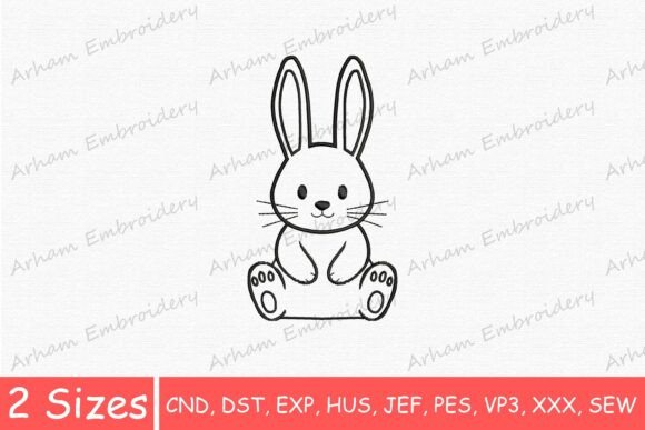 Reviewing the Adorable Baby Bunny Embroidery Design