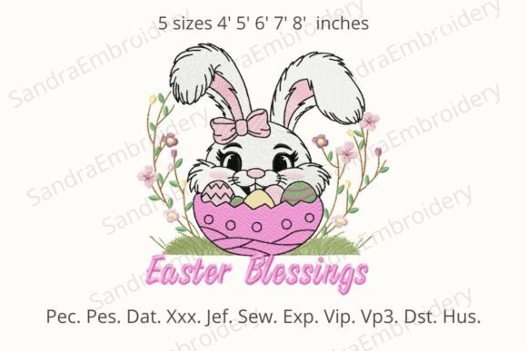 Reviewing the Easter Blessings Bunny Design