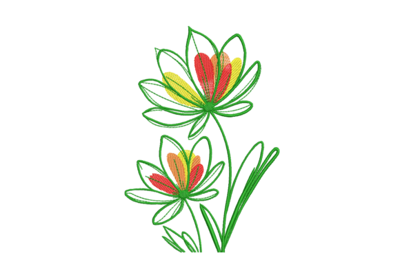 Sketch Flowers – Modern Line Art: An Embroidery Designer's Review