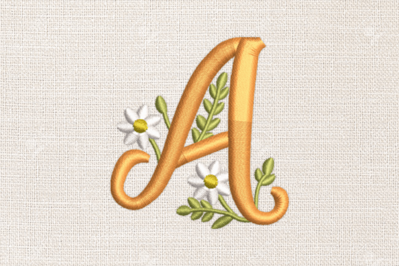 The Letter a is Feathered and Leafy