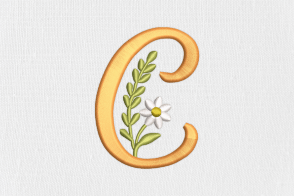 The Letter C is Feathered and Leafy