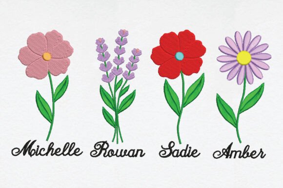 Wildflower Bouquet Embroidery Design Review